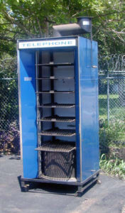 Telephone booth, Klose BBQ smoker for sale,