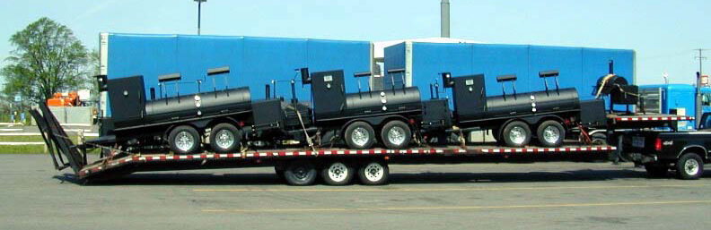 BBQ pit delivery, shipping, Mobile barbecue ,bbq trailer