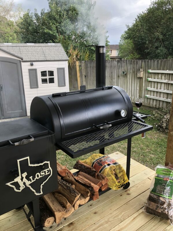 Season your new barbecue smoker